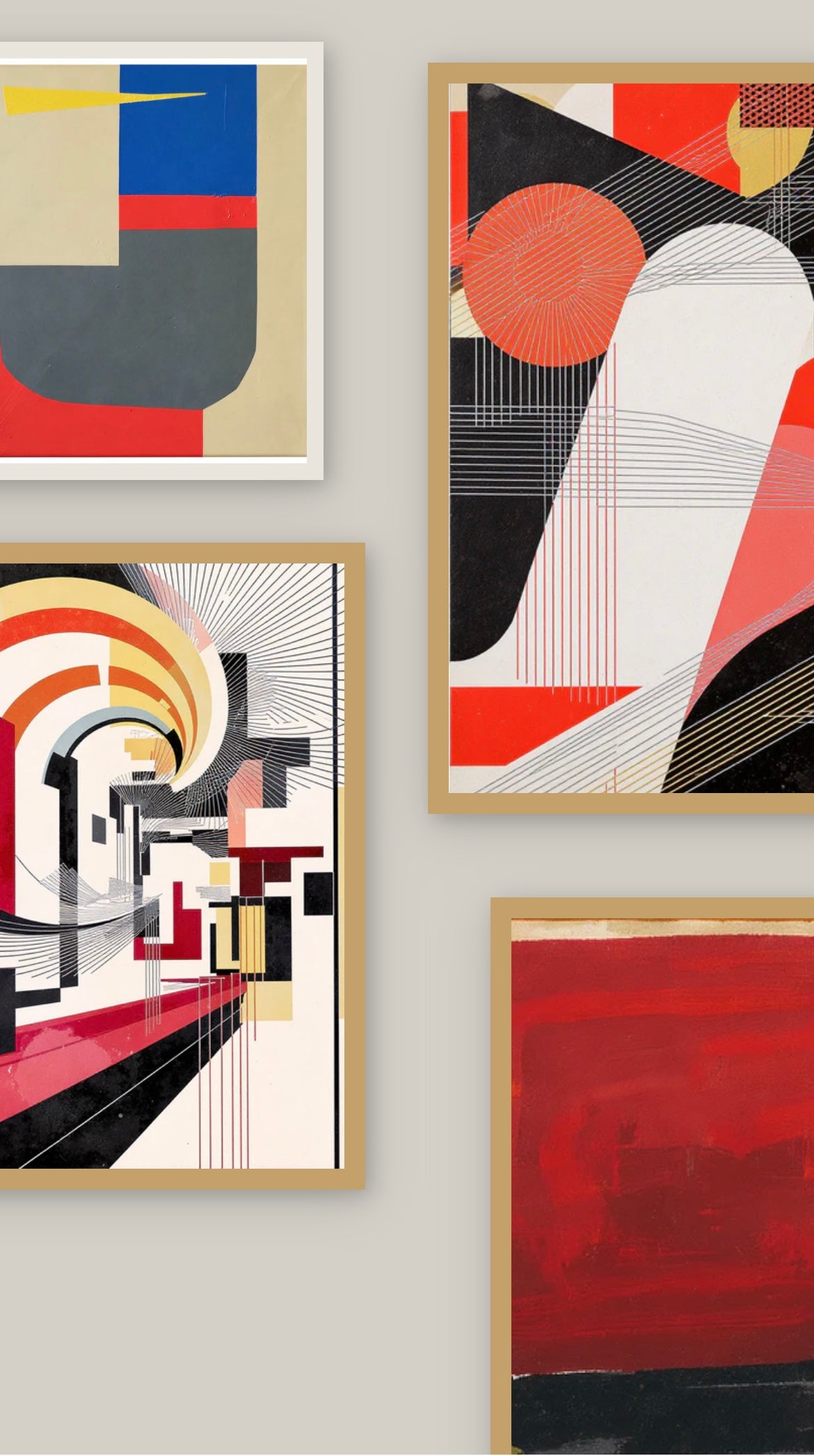 Gallery wall — selection one